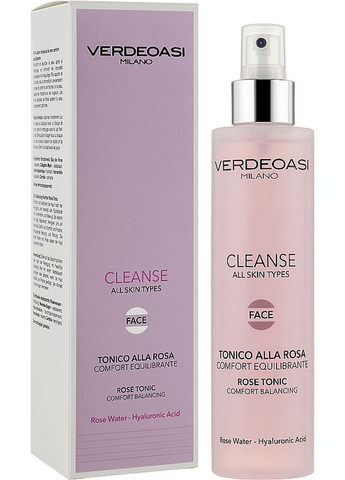 Балансировочный тоник с экстрактом розы Cleanse Rose Tonic Comfort Balancing 200ml (833203-43786) Verdeoasi (368657479)