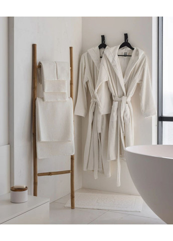 Рушник Magma, 30х50см HYGG смужка молочний