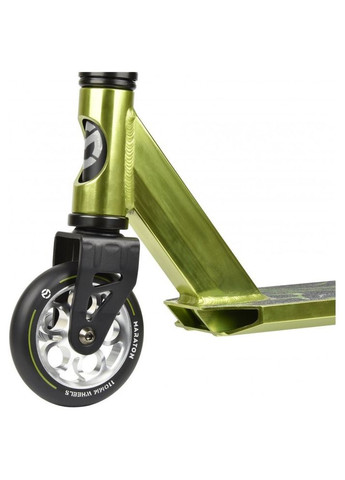 Трюковой самокат Trigger HIC (Золотой) (Золотисто-оливковый) Maraton (342389645)