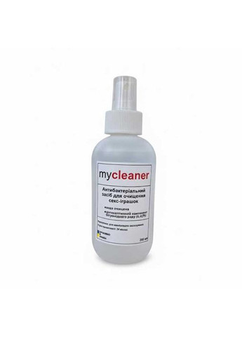 Антибактериальный спрей для очистки секс-игрушек «MyCleaner» — 200 мл No Brand (370203706)