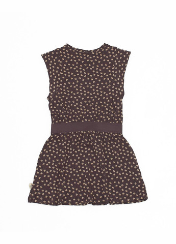 Темно-фіолетова сукня літо,темно-фіолетовий в візерунки, Pomp de Lux (292709942)