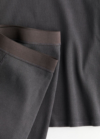 Темно-сіра всесезон піжама H&M