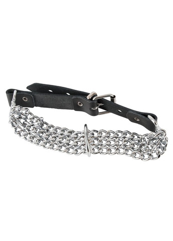Кожаный ошейник FETISH с металлическими цепочками Zado (297133407)