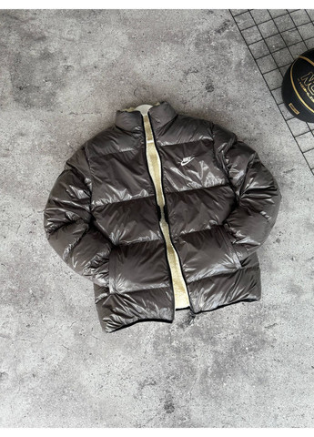 Светло-коричневая двухсторонняя куртка очень крутая!!! No Brand