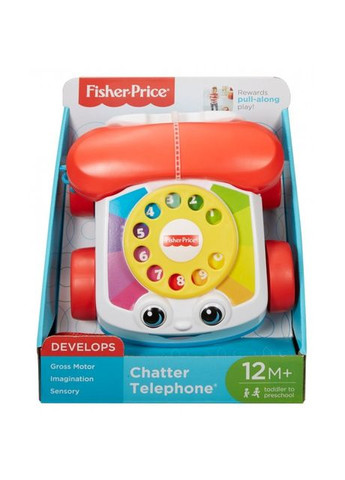 Игрушкакаталка "Веселый телефон" (FGW66) Fisher-Price (293484310)