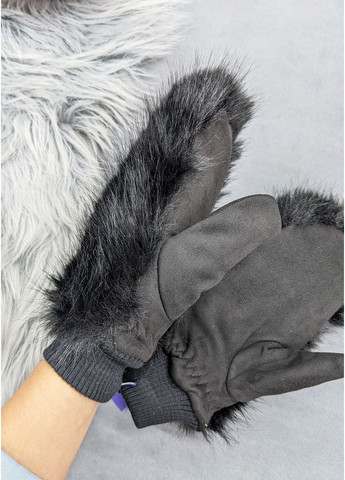 Утепленные меховые перчатки для зимы INNOE Рукавиці (364656688)