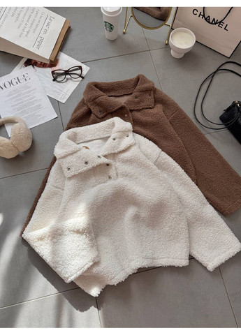 Худі-анорак з еко-хутра No Brand (366391829)