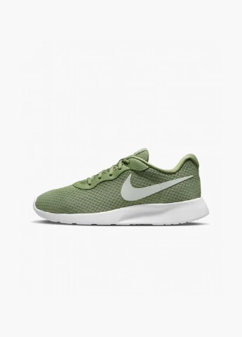 Зелені кросівки чоловічі tanjun flyease shoes green dv7775-300 Nike