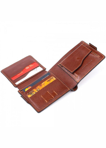 Шкіряне портмоне Аmico, глянець коньяк 515623 Grande Pelle (324622968)