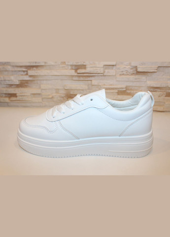 Кроссовки женские белые натуральная кожа No Brand Жіночі кросівки демісезонні белые демисезоны (325478559)