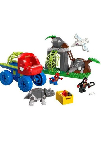 Конструктор Marvel Павук та його неймовірні друзі Динозаврячий рятувальний транспорт команди Павука, 136 деталей, від 4 років Lego (369939469)
