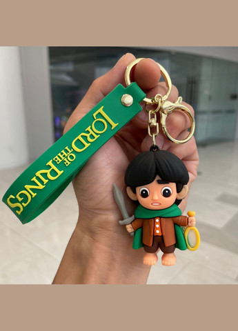 Брелок Володар кілець Фродо Бегінс Frodo Baggins Lord Of The Rings фігурка іграшка для ключів, рюкзака, сумки 6 см Shantou (305220306)