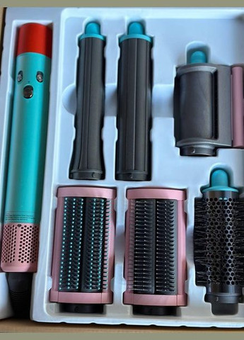 Мультистайлер для волосся Smart X Airwrap Complete Long 6 насадок Блакитний X9PBL 3 режими 1300Вт Smartx (322843420)