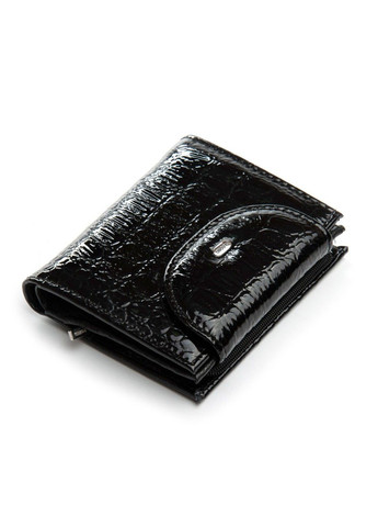 Женский лаковый кожаный кошелек PE PEW44-1 black Dr. Bond (363254122)