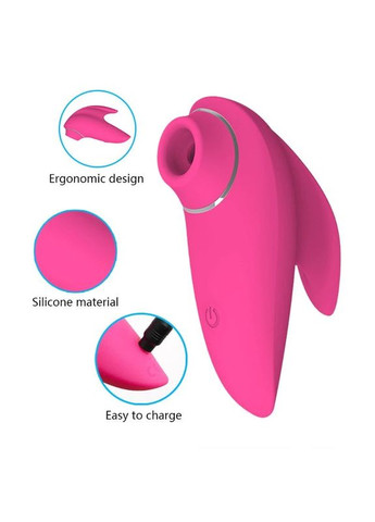 Кліторальний стимулятор Good Vibes, вакуумний водонепроникний вібратор, вуманайзер Ares (372601110)