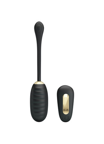 Чорне віброяйце з пультом DOREEN No Brand (284728725)