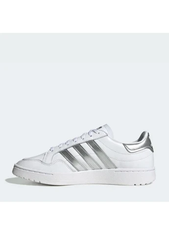Білі всесезонні кросівки team court originals white eg9824 adidas