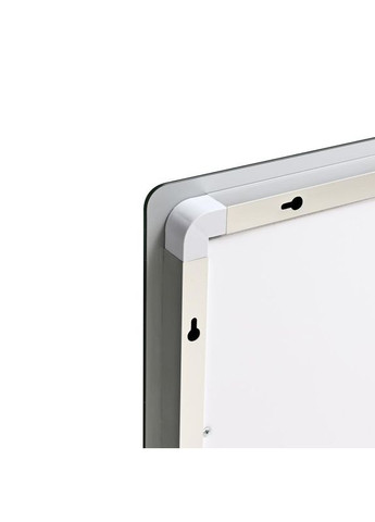 Дзеркало Kubis 700х800 з LED-підсвічуванням Touch, з антизапотіванням, з димером, рег. яскравості LD78LF9047080 LIDZ (365654452)