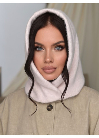 Женский капор Selena из экомеха розовый No Brand (368895497)