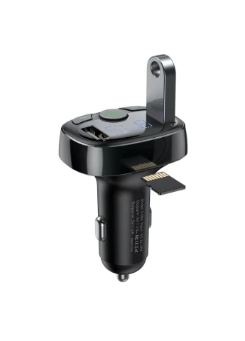 FM-модулятор/дисплей 2USB S-09A T-Typed black (CCMT000001) Baseus (330030401)