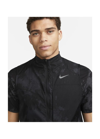 Жилетка мужская Rpl Run Dvn Vest Black Nike (365962018)