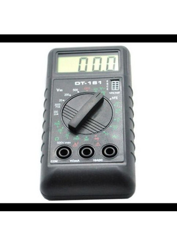 Цифровий мультиметр тестер DT-181 100 мкВ Zegor (297443225)