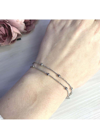 Серебряный браслет без камней (2071754) 17-20 размер Silver Breeze (317782251)