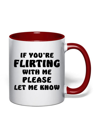 Чашка с печатью "Let me know" 330 мл ( ) (31012) No Brand (362506416)