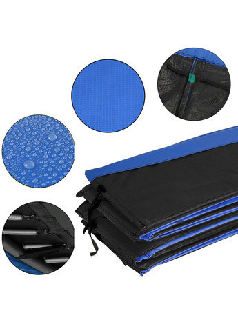 Накладка для пружин (защитный край) для батута 14FT 426430 см Blue Springos tp-14ft 426 cm blue (275095402)