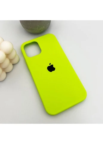 Чехол для смартфона Silicone Full Case AA Open Cam for Apple iPhone 12 24, Shiny Green No Brand (397618389)