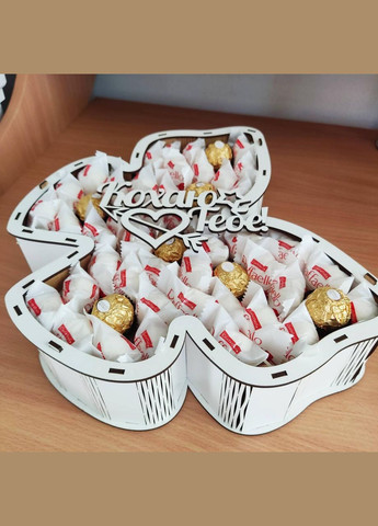 Подарунковий бокс з цукерками Raffaello для дівчини (ar56) No Brand (315888836)