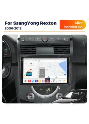 Штатная магнитола MN SsangYong Y250 II 2 (2006-2012) X20 Pro 4Gb+64Gb F1 IPS Mekede Rexton (384279184)