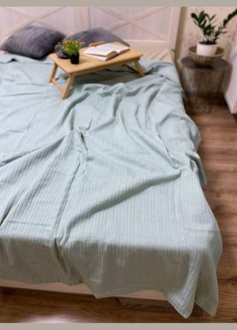 Покривало для літа Євро 220х240 Блакитний (П4К-post-piqe-ev-006) No Brand (323160725)