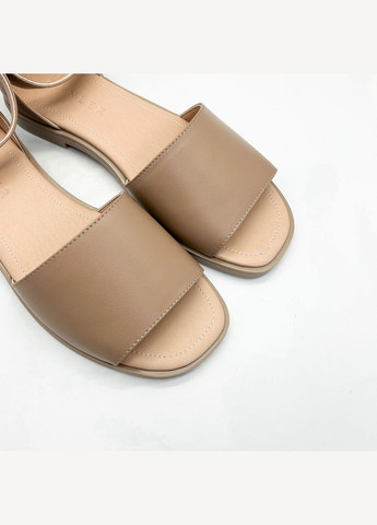 Бежевые босоножки (р) кожа 0-1-1-972-8 Danler с ремешком