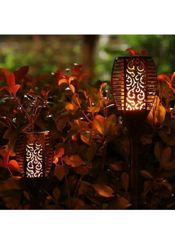 Фонарь лампа светильник факел садовый аккумуляторный на солнечной батарее с сумеречным датчиком (478149-Prob) Unbranded (306681943)