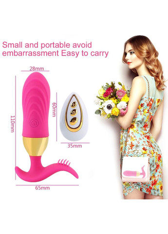 Фалоімітатор для зміцнення м'язів піхви і стимуляції точки G Рожевий з вібрацією(2104618286) No Brand (322843619)