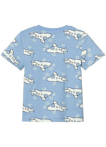 Голубая демисезонная футболка 3шт Lupilu