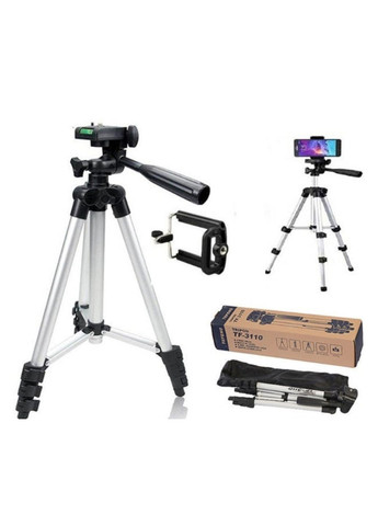 Штатив для камери Tripod 3110 + тримач для телефону 1020 мм No Brand (340458549)