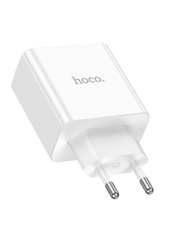 Адаптер мережевий Leader dual port (2C) charger C108A 35W зарядний блок Hoco (279554495)