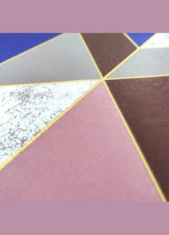 Самоклеюча плівка рожеві трикутники 0,45х10м (3DPanda-1225) Sticker Wall (323155250)