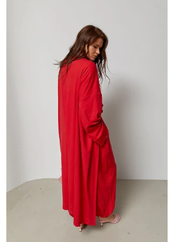 Костюм-тройка из длинного кардигана, джоггеров и футболки Lurex (386440266)