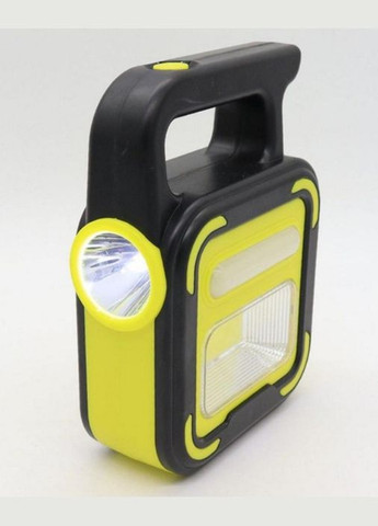 Аккумуляторный фонарь Bailong на солнечной панели с повербанком желтый (1773012550) No Brand BL-925 (335879137)