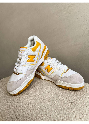 Бежевые демисезонные кроссовки мужские new balance 550 yellow нью беланс 550 No Brand