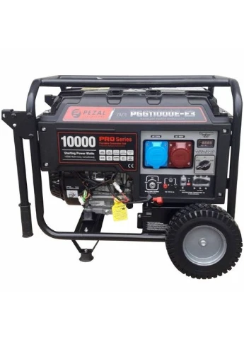 Бензиновий генератор PGG11000E-E3 + олива (8.5 кВт, ~3ф, 400 В) Pezal (354808057)