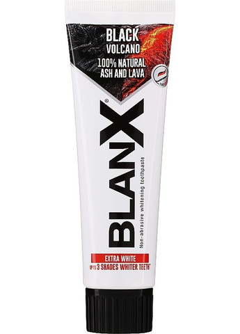 Отбеливающая зубная паста Black Volcano Extra White 75ml (1230589-16194548) Blanx (368613553)
