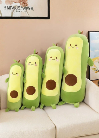 Велика м'яка іграшка авокадо батон 100 см плюшева подушка My Kigu (370952740)