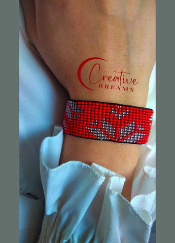 Браслет "Тіні" червоний Creative Dreams (331769084)
