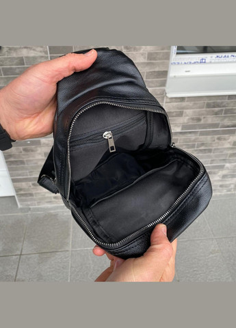 Нагрудная сумка слинг через плечо черная мужская Dominator No Brand (301083598)