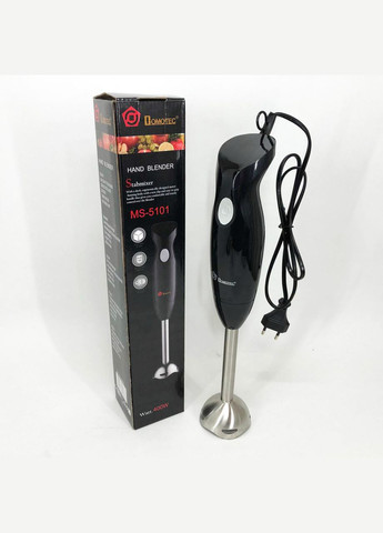 Блендер MS-5101 погружной 350 Вт нержавейка, блендер для молочных коктейлей блендер измельчитель Domotec (364665392)