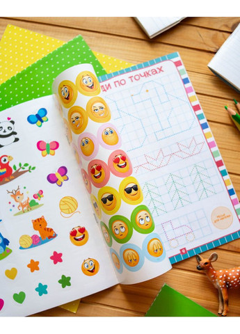 Колеровые прописи для малышей с увеличенными клетками 5+ No Brand (359375704)